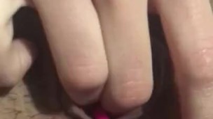19 year hot girl playing with pussy