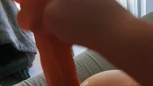 Risky teen masterbates in front of my window 