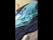 jerk off beautiful cock / masturbation, solo male, cum and cumshot /