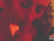 sexy red head deep throats boyfriends big dick 13/16