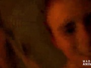 sexy red head deep throats boyfriends big dick 9/16