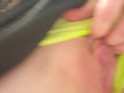 When I Wet My Neon Panties, They Become See-Through 12/16