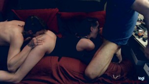 (Second Part) Threesome With The Stepcousins! Best Party's Get Me Naked!