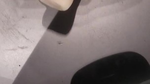 Huge Cumshot While Watching Porn on my truck