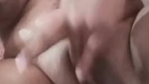 Playing in bathroom