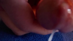 Delicious Slow Motion POV Cum Sissy Trainer Ejaculate Pure White Load