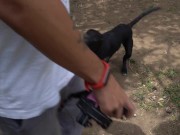 Bitch Loves To Get Naked At The Park And Enjoy Herself When Watched 11/16