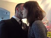 Fingered dominated babe gets pussy pounded 2/16