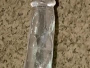 Close up of me fucking my dildo doggystyle