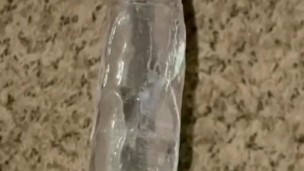 Close up of me fucking my dildo doggystyle