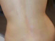 Quiet bathroom quickie with everyone in the next room 11/16