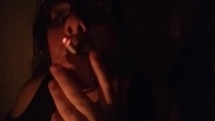 Summoning Our Dark Lord With Nicotine Whispers in the Pitch Black