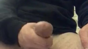 Stroking my cock