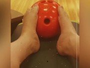 Bowling - Bowling Alley - Foot Massage Teaser - Foot Fetish