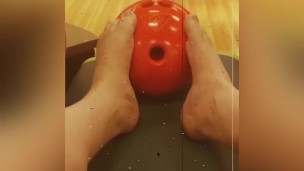 Bowling - Bowling Alley - Foot Massage Teaser - Foot Fetish