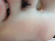 Winter Socks Feet Reveal