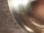 Small piss in empty cookie container  - Screenshot 3 of 16 - Fat Pussy