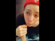 Pats Fan Gives POV Blowjob in Tribute to the GOAT 10/16