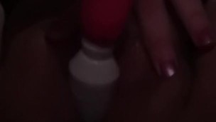 Close up female orgasm with toy