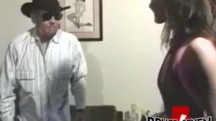 BRUCE SEVEN - Lauren Hall's Sexy Striptease