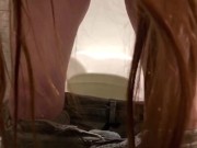 pissing in public restroom  15/16