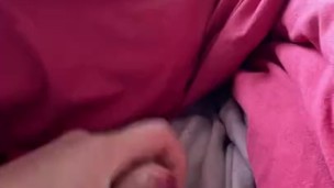 Long wank with Lound moaning with big cumshot 