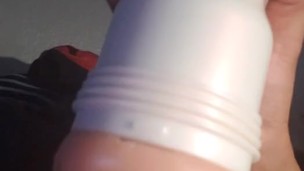 Lena Paul's Fleshlight "Ritual" is so tight! 