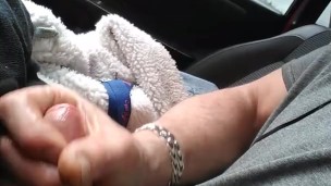 Quickie in the car 
