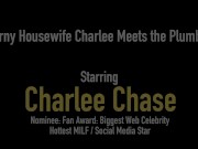 Moist Mommy Charlee Chase Cleans The Plumber's Pipes! 1/16