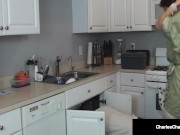 Moist Mommy Charlee Chase Cleans The Plumber's Pipes! 4/16