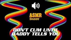 Don't Cum Until Daddy Says So - Dirty Audio Masturbation Instructions JOI