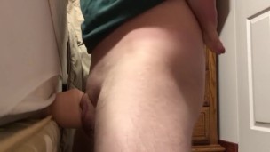 Fucking a fleshlight in my mattress