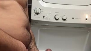 Chubby dadbod jacking off