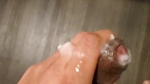 Masturbating in the bathroom part 2