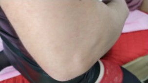 My baby Want to fuck in her New Lack Corset huge cum on her pussy