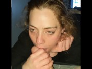 POV BJ Girl Has a 6th Sense for Cum 7/16