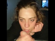 POV BJ Girl Has a 6th Sense for Cum 9/16