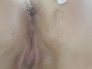Shaving her tight ass POV 11/16