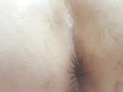 Shaving her tight ass POV 14/16
