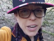 A Much Needed Piss Outside On My Hike 11/16