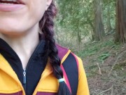 A Much Needed Piss Outside On My Hike 12/16