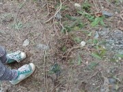 A Much Needed Piss Outside On My Hike 13/16