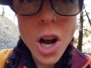 A Much Needed Piss Outside On My Hike 15/16