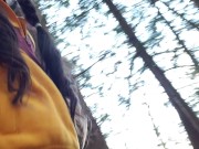 A Much Needed Piss Outside On My Hike 8/16