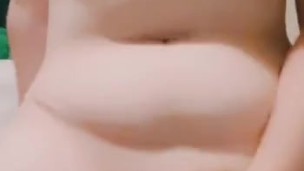 Cute kitten fingers herself and gets off with her new toy~