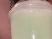 Drinking my Shamrock shake while listening to Despacito 