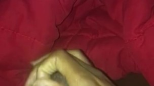 Playing with my cock 