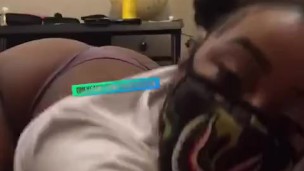 Coronavirus Quarantined and Horny Ebony wants to fuck