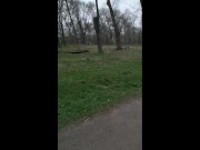 Eating cookie with sperm public park deepthroat blowjob and new sex toy 1/16