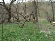 Eating cookie with sperm public park deepthroat blowjob and new sex toy 8/16